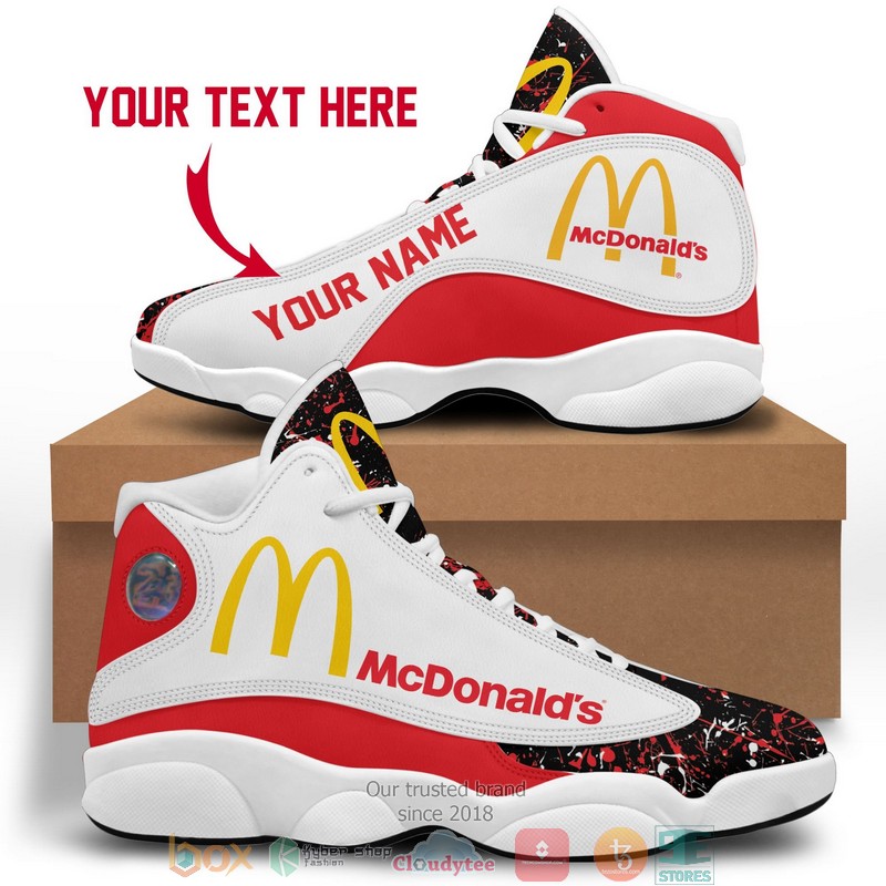 Personalized_McDonalds_Color_Plash_Air_Jordan_13_Sneaker_Shoes