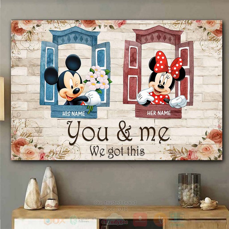 Personalized_Mickey_Mouse_With_Minnie_Mouse_We_Got_This_Poster_1