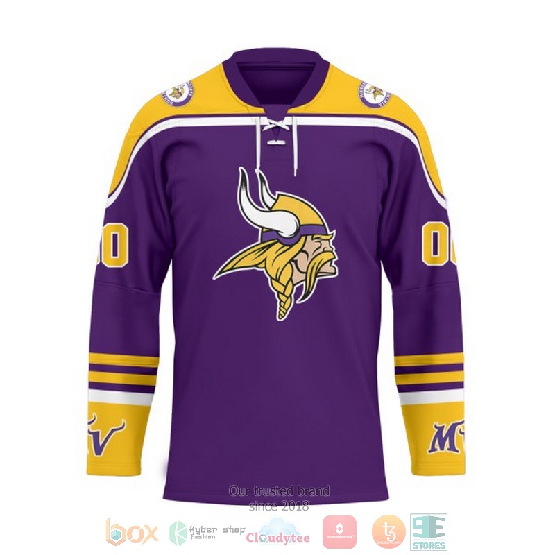 Personalized_Minnesota_Vikings_NFL_Custom_Hockey_Jersey_1