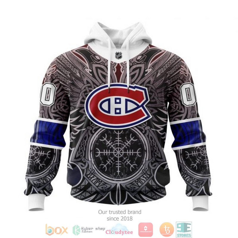 Personalized_Montreal_Canadiens_NHL_Norse_Viking_Symbols_custom_3D_shirt_hoodie