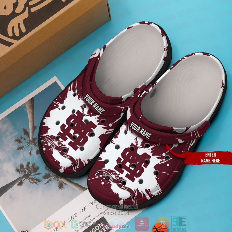 Personalized_NCAA_Mississippi_State_Crocs_Crocband_Clog_1