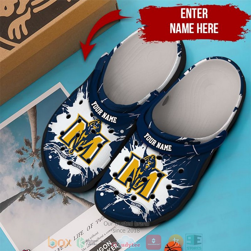 Personalized_NCAA_Murray_State_Racers_Blue_Crocs_Crocband_Clog