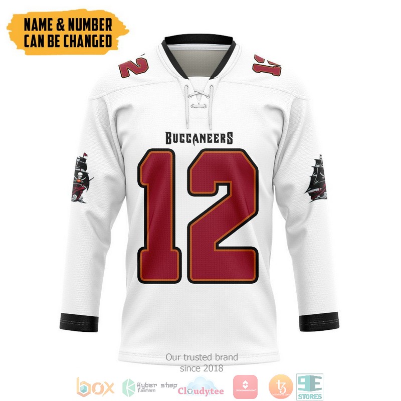 Personalized_NFL_Tampa_Bay_Buccaneers_White_Custom_Hockey_Jersey