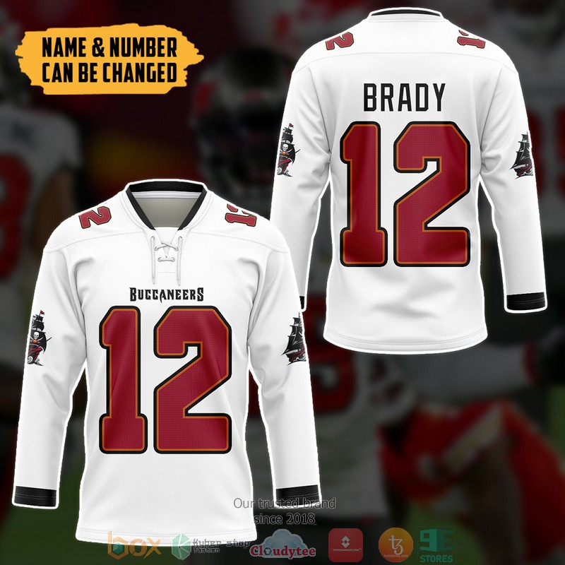 Personalized_NFL_Tampa_Bay_Buccaneers_White_Custom_Hockey_Jersey_1