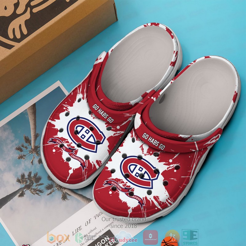Personalized_NHL_Montreal_Canadiens_Red_Crocs_Crocband_Clog_1