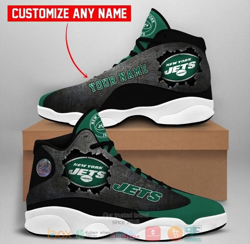 Personalized_New_York_Jets_Football_NFL_logo_custom_Air_Jordan_13_shoes