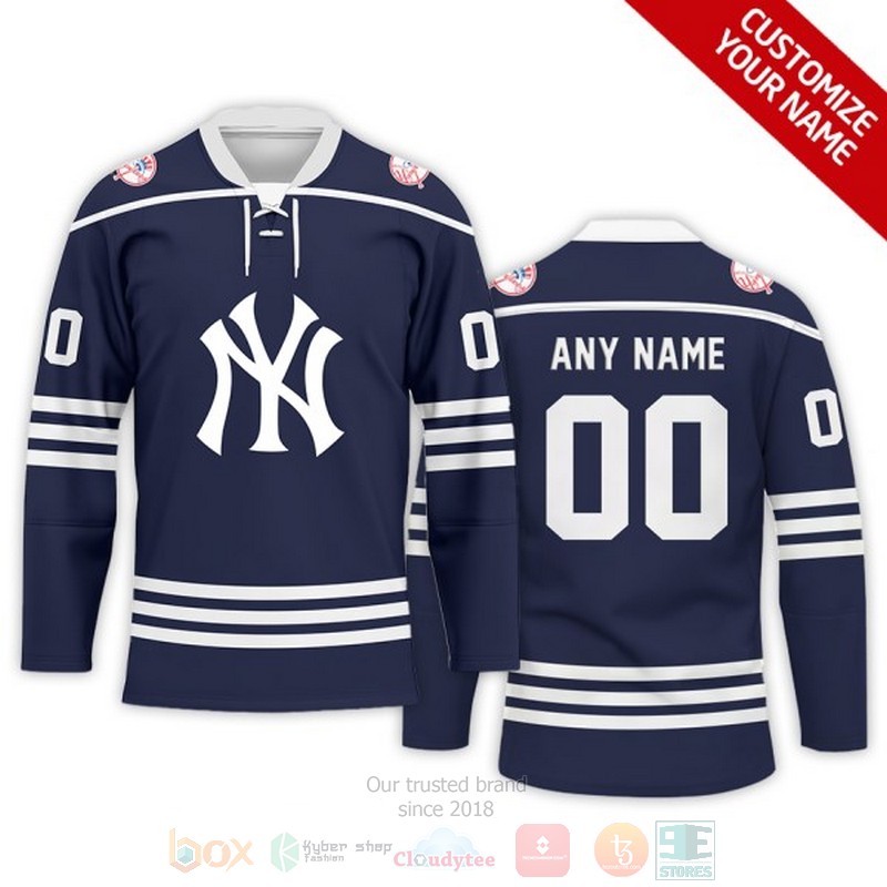Personalized_New_York_Yankees_MLB_custom_Hockey_Jersey