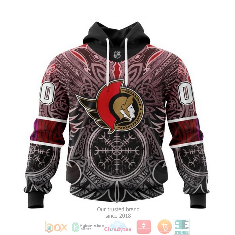 Personalized_Ottawa_Senators_NHL_Norse_Viking_Symbols_custom_3D_shirt_hoodie