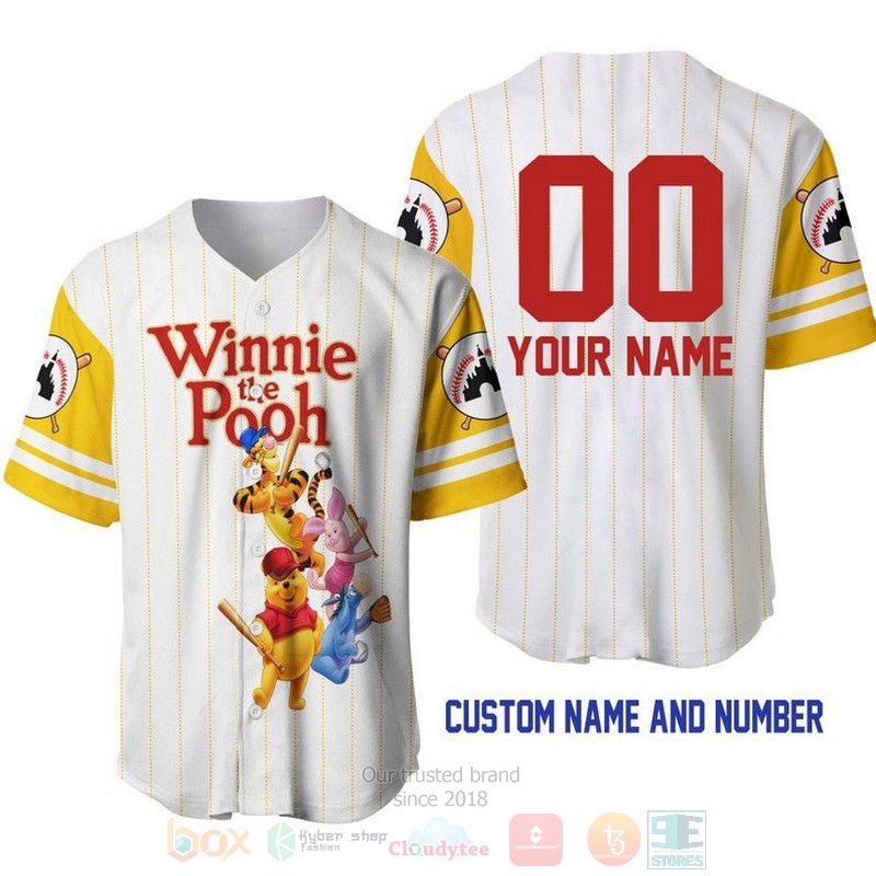 Personalized_Pooh_Tigger_Piglet_Eeyore_All_Over_Print_Pinstripe_White_Baseball_Jersey