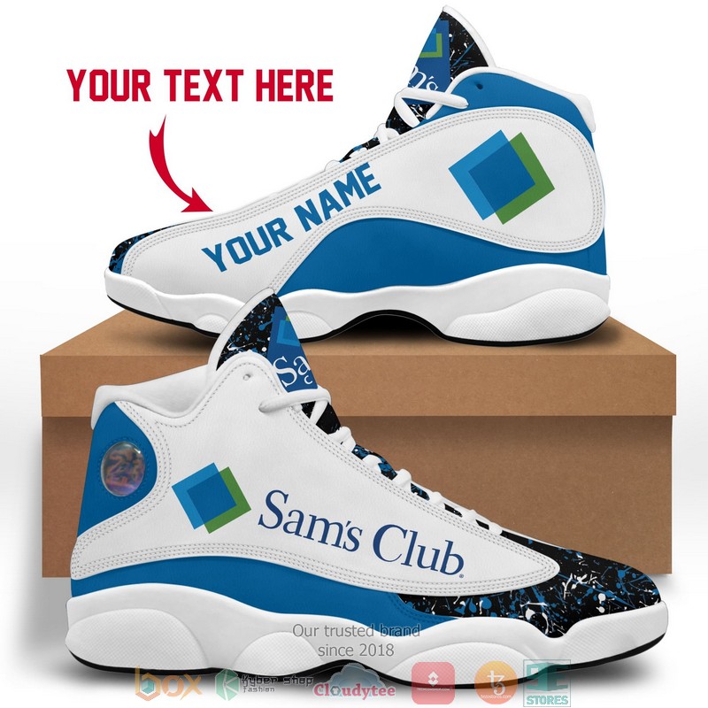 Personalized_Sams_Club_Color_Plash_Air_Jordan_13_Sneaker_Shoes