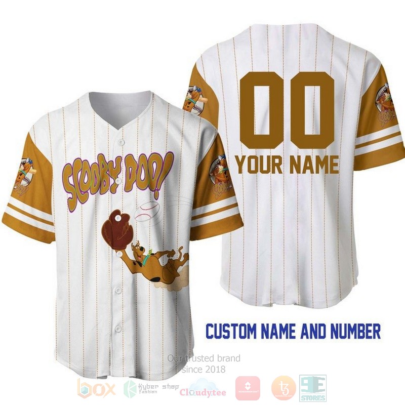 Personalized_Scooby_Doo_Dog_All_Over_Print_Pinstripe_White_Baseball_Jersey