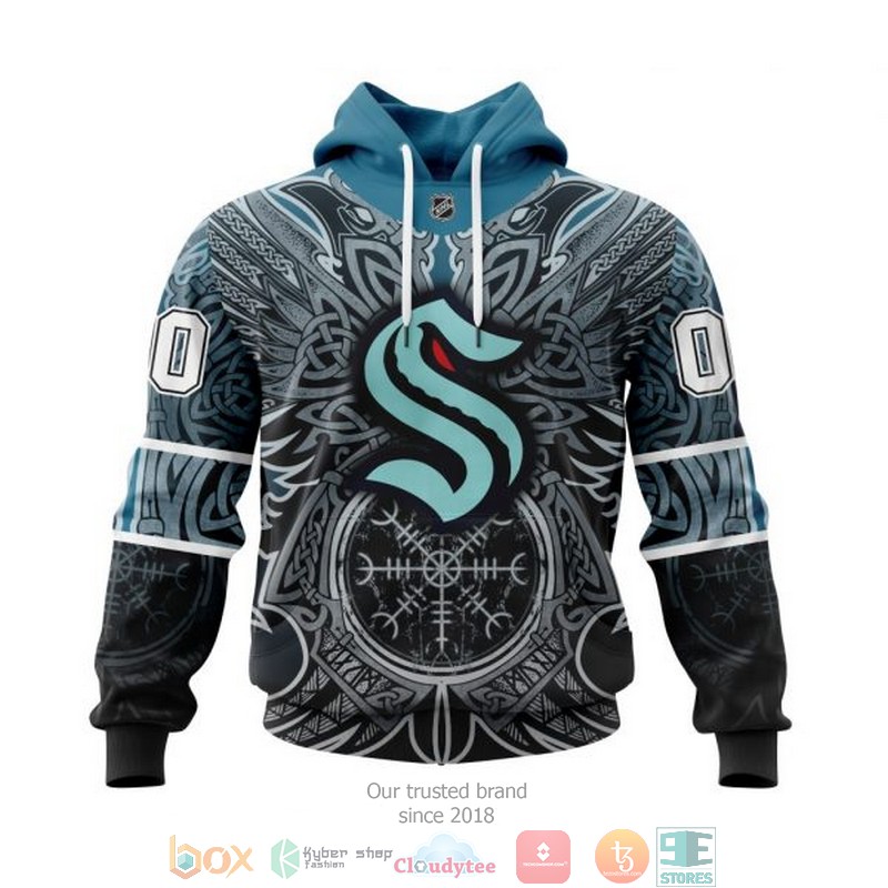 Personalized_Seattle_Kraken_NHL_Norse_Viking_Symbols_custom_3D_shirt_hoodie