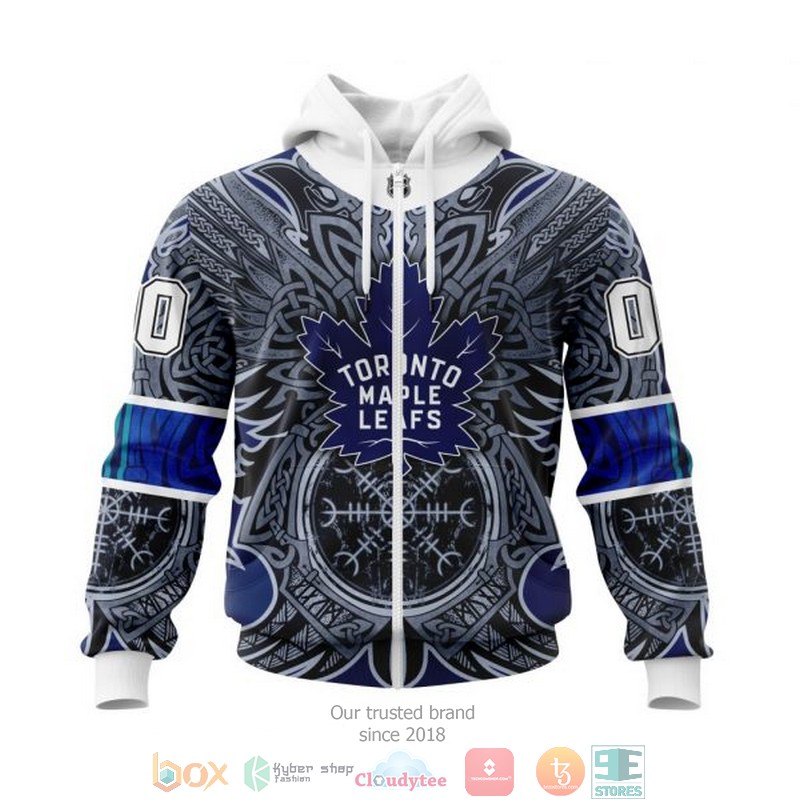 Personalized_Toronto_Maple_Leafs_NHL_Norse_Viking_Symbols_custom_3D_shirt_hoodie_1