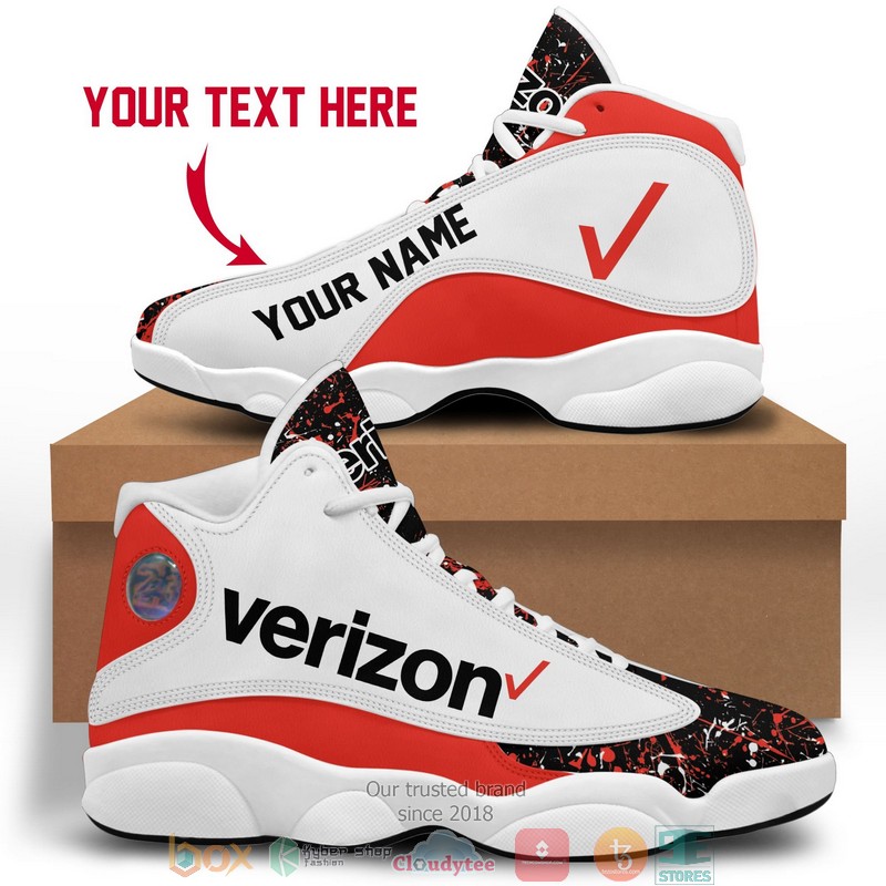 Personalized_Verizon_Color_Plash_Air_Jordan_13_Sneaker_Shoes