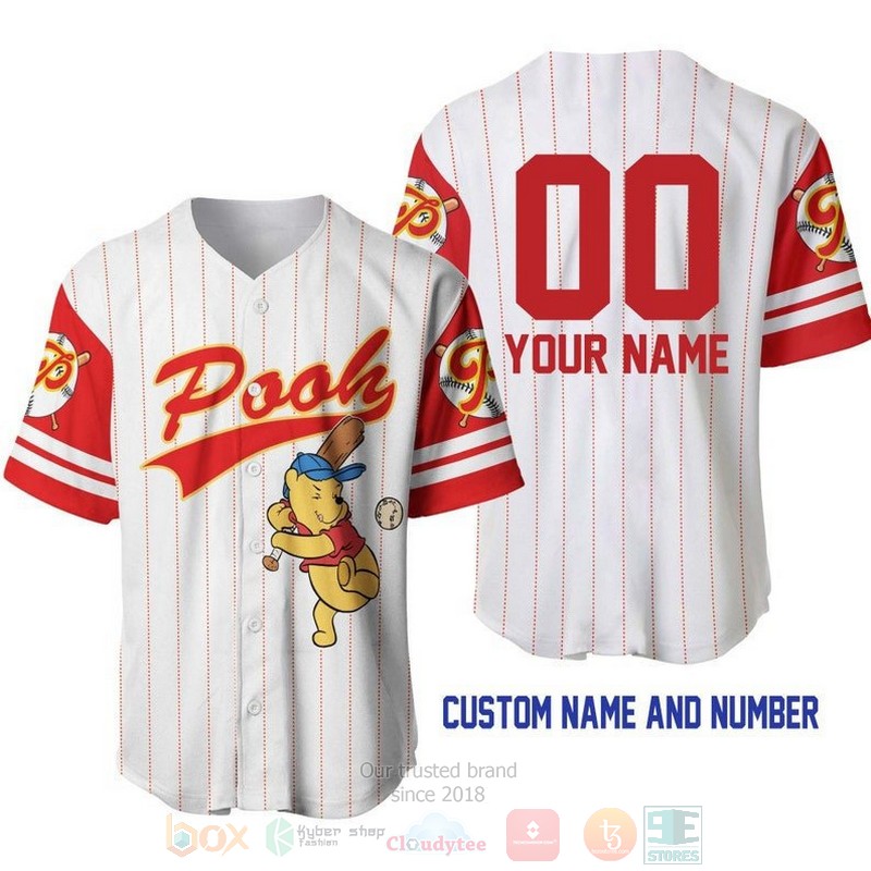 Personalized_Winnie_The_Pooh_All_Over_Print_Pinstripe_White_Baseball_Jersey