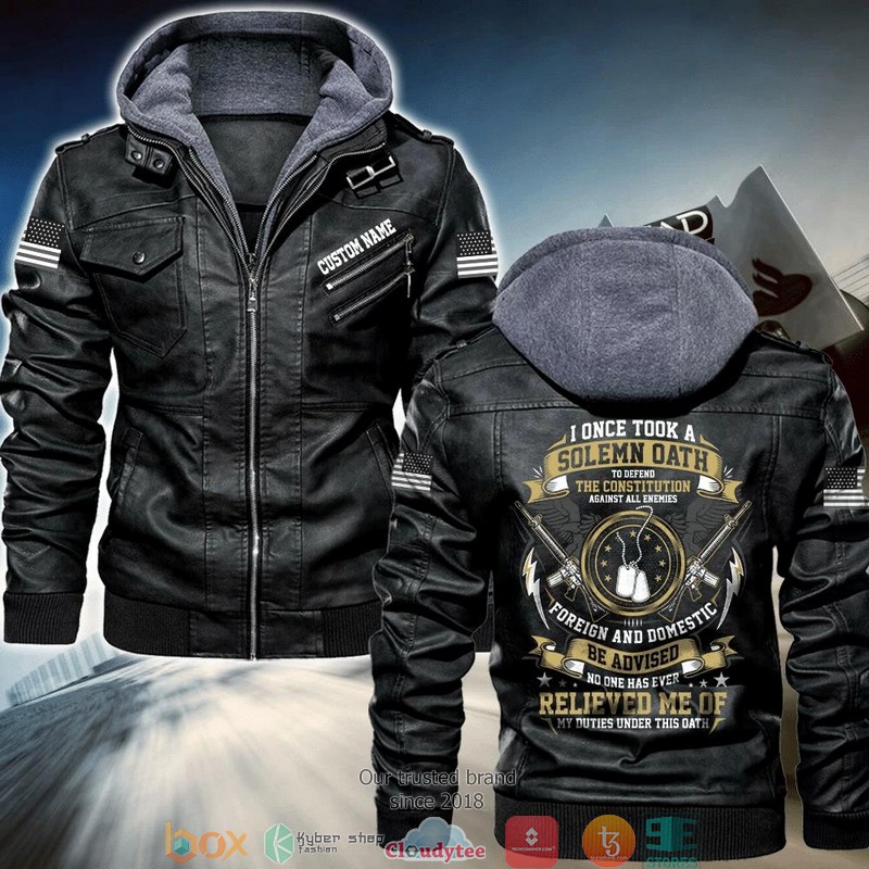 Personalized__I_One_Took_A_Solemn_Oath_Veteran_custom_Leather_Jacket