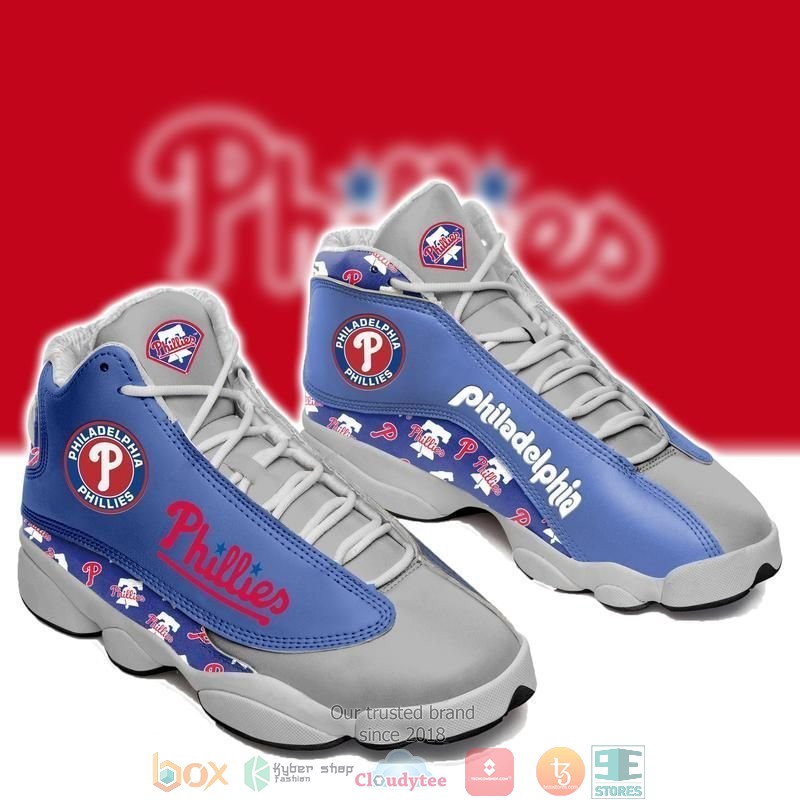 Philadelphia_Phillies_MLB_teams_big_logo_35_gift_Air_Jordan_13_Sneaker_Shoes