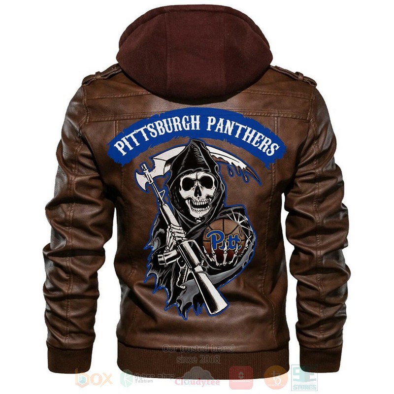 Pittsburgh_Panthers_NCAA_Basketball_Sons_of_Anarchy_Brown_Motorcycle_Leather_Jacket