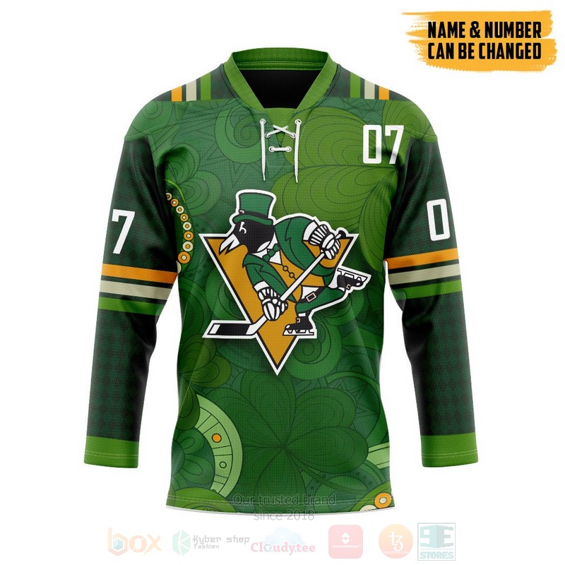 Pittsburgh_Penguins_NHL_2022_St_Patrick_Day_Personalized_Hockey_Jersey