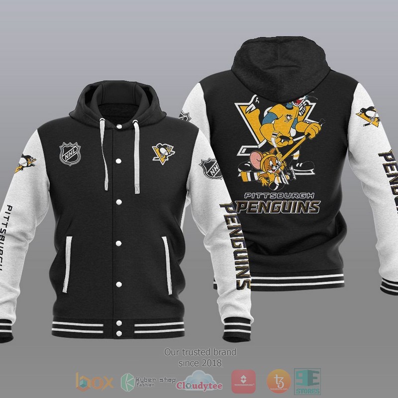 Pittsburgh_Penguins_NHL_Tom_And_Jerry_Baseball_Hoodie_Jacket