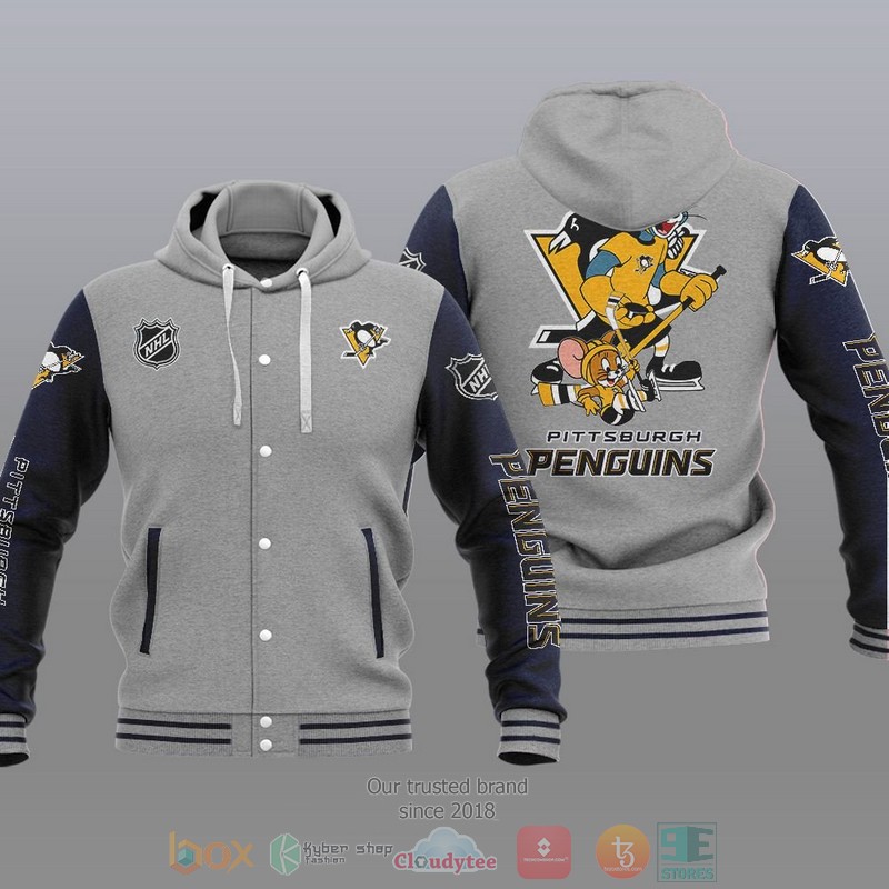 Pittsburgh_Penguins_NHL_Tom_And_Jerry_Baseball_Hoodie_Jacket_1