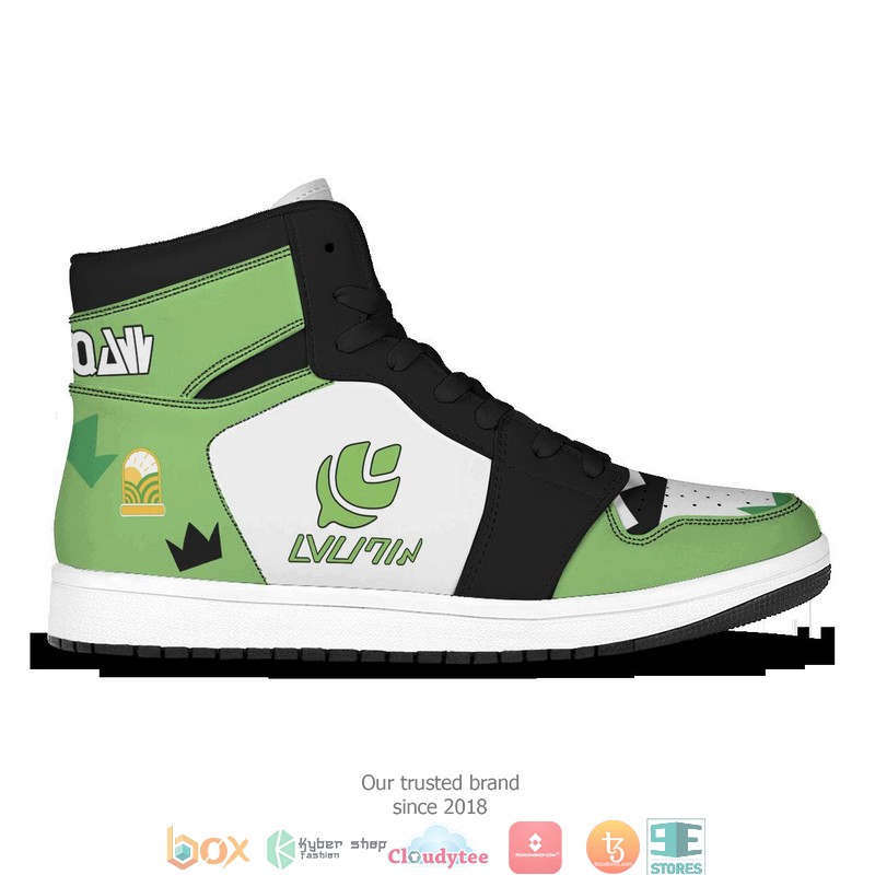 Poke_Grass_Uniform_Air_Jordan_High_Top_Sneaker_1