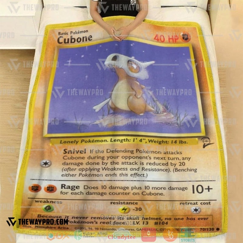 Pokemon_Cubone_Soft_Blanket_1