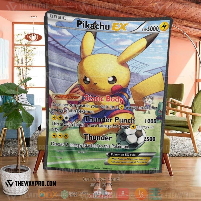 Pokemon_Pikachu_EX_Soft_Blanket_1