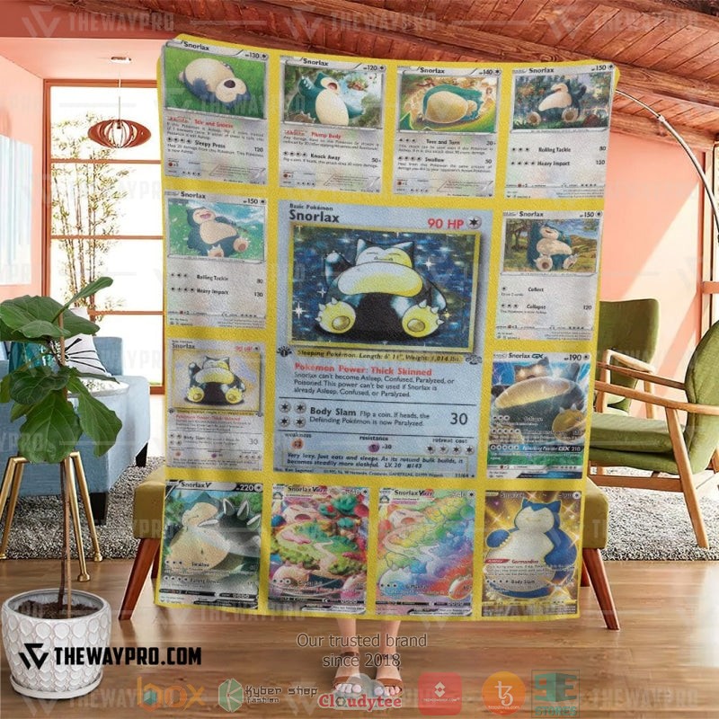 Pokemon_Snorlax_Cards_Version_2_Soft_Blanket_1
