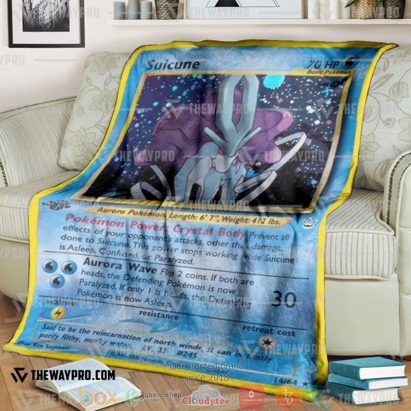 Pokemon_Suicune_Holo_1st_Edition_Soft_Blanket
