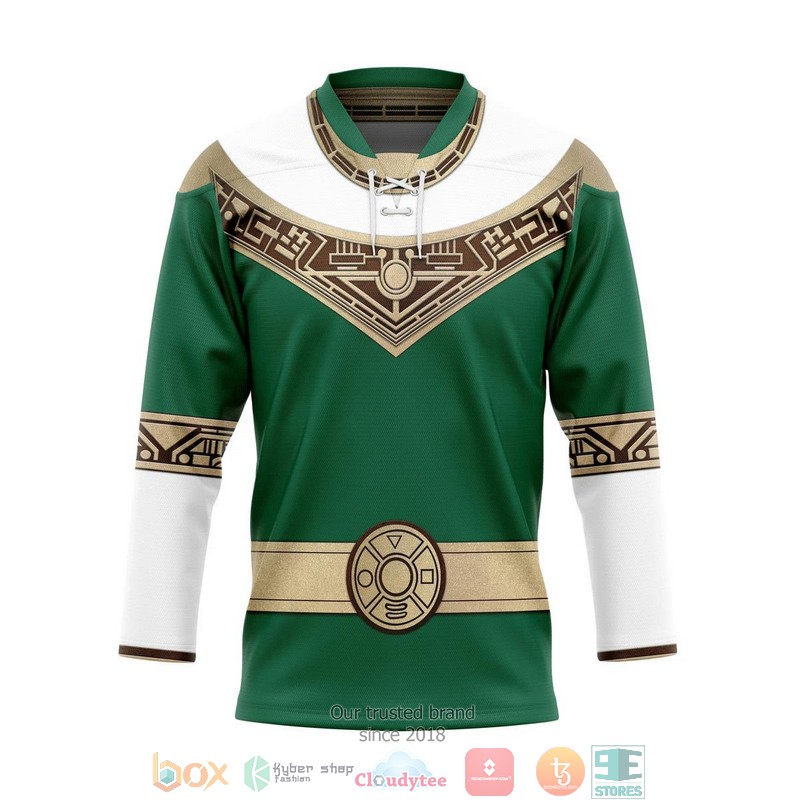 Power_Rangers_Zeo_Green_Hockey_Jersey_Shirt