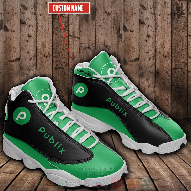 Publix_Custom_Name_Air_Jordan_13_Shoes