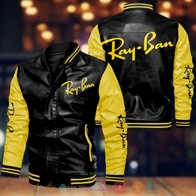 Ray_Ban_Leather_bomber_jacket