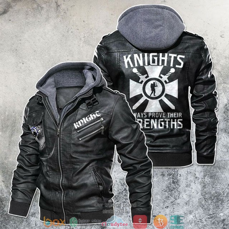 Real_Knights_Always_Prove_Their_Strengths_Motorcycle_Rider_Leather_Jacket