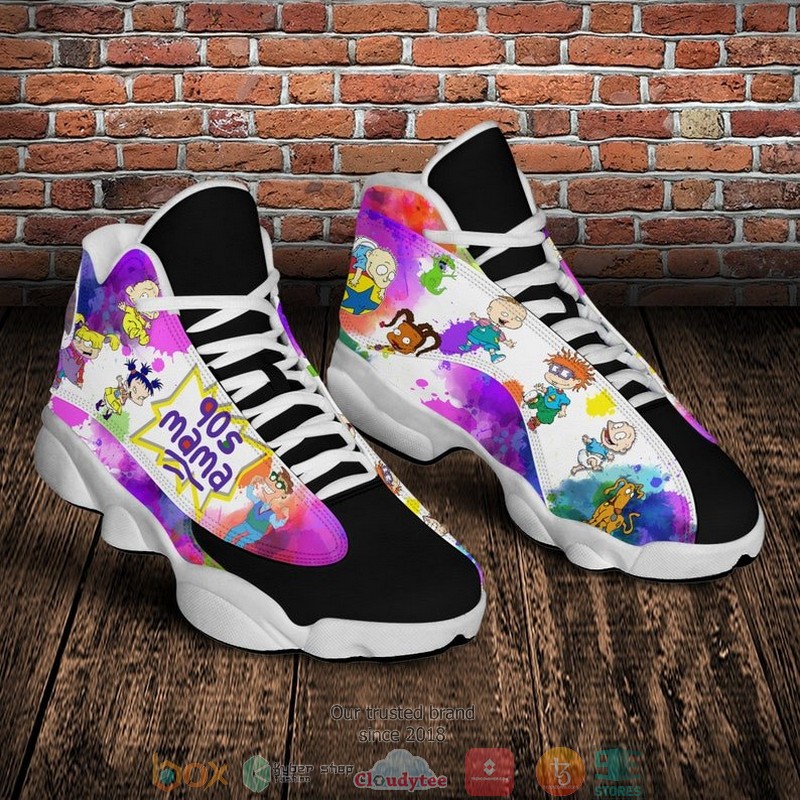 Rugrats_90s_Mama_Color_Splash_Air_Jordan_13_Sneaker_Shoes