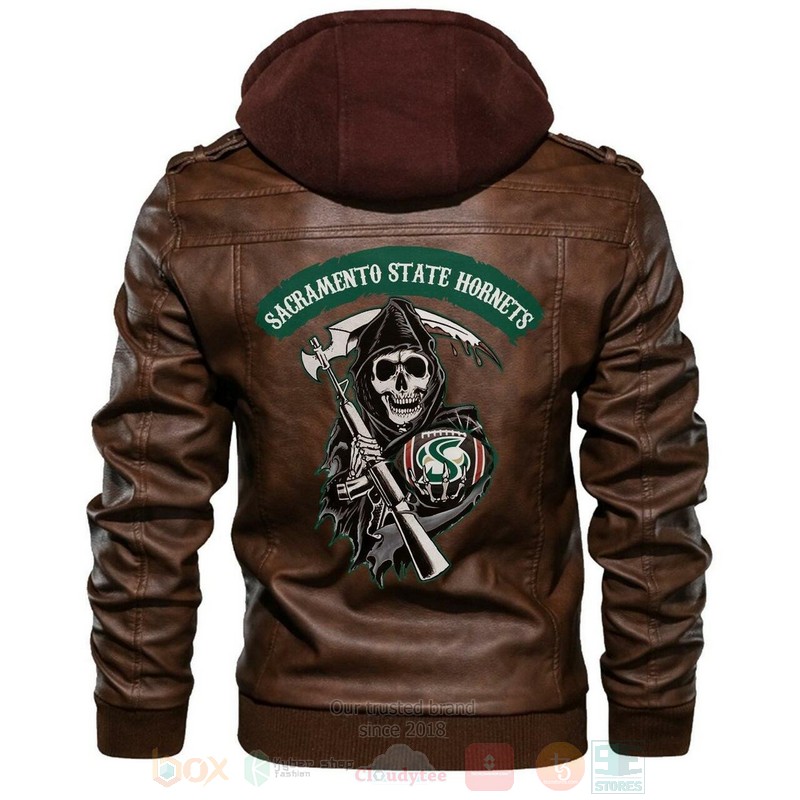 Sacramento_State_Hornets_NCAA_Football_Sons_of_Anarchy_Brown_Motorcycle_Leather_Jacket