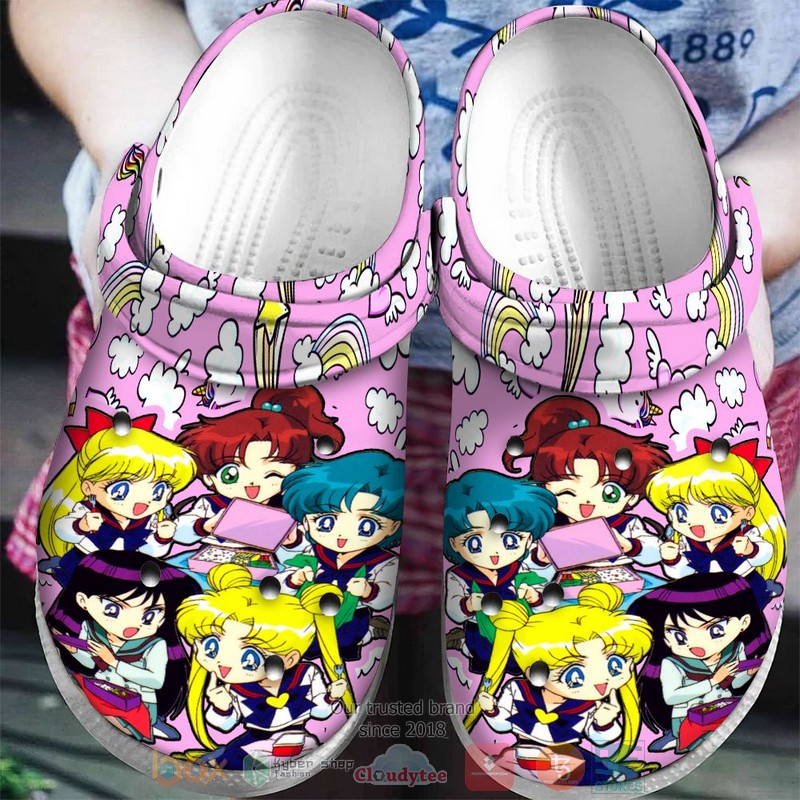 Sailor_Moon_team_pink_Crocband_Clog_1