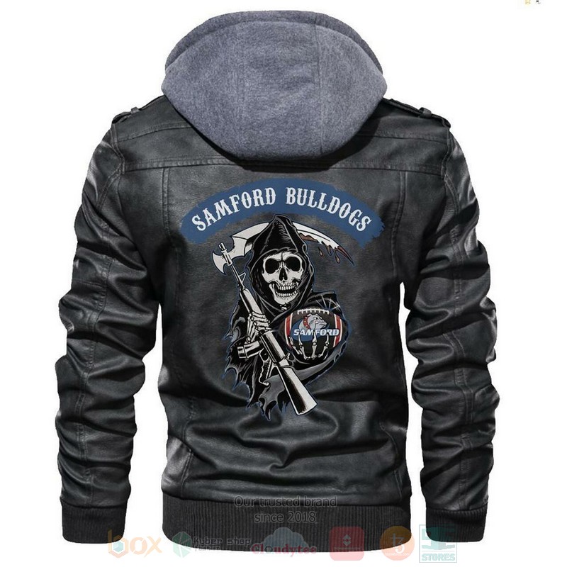 Samford_Bulldogs_NCAA_Football_Sons_of_Anarchy_Black_Motorcycle_Leather_Jacket