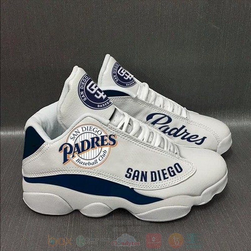 San_Diego_Padres_MLB_Air_Jordan_13_Shoes