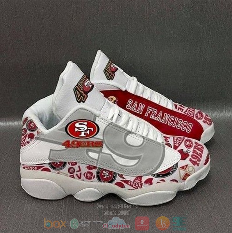 San_Francisco_49ers_NFL_team_logo_Air_Jordan_13_shoes