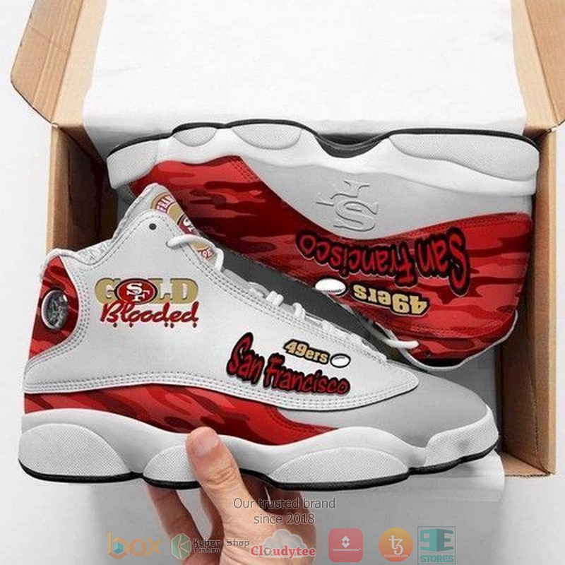 San_Francisco_49ers_NFL_teams_football_big_logo_28_gift_Air_Jordan_13_Sneaker_Shoes
