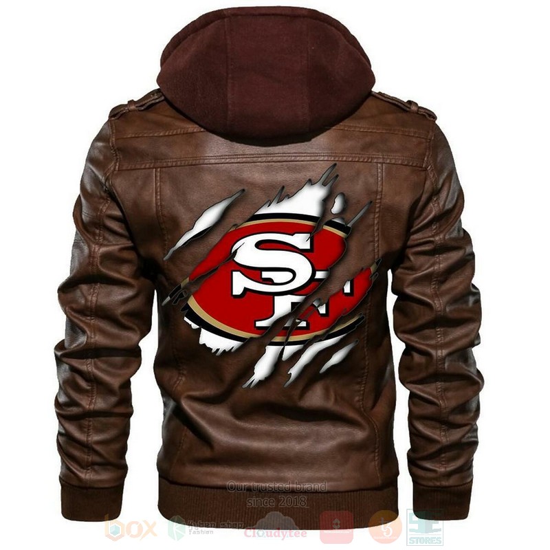 San_Francisco_Ers_NFL_Football_Sons_of_Anarchy_Brown_Motorcycle_Leather_Jacket