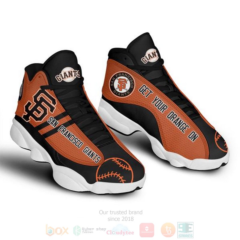 San_Francisco_Giants_MLB_Air_Jordan_13_Shoes