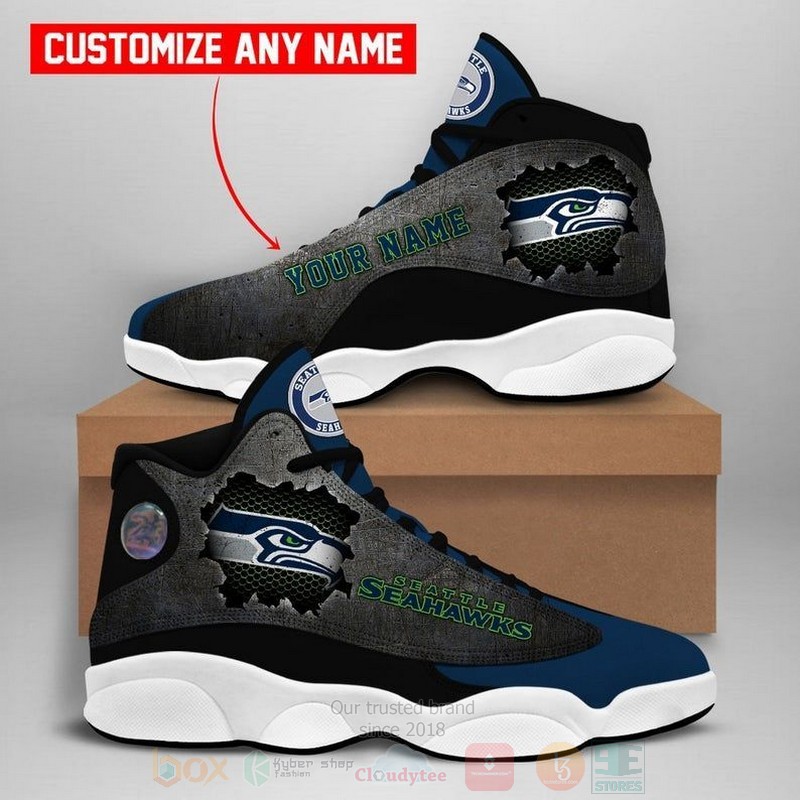 Seattle_Seahawks_NFL_Football_Team_Custom_Name_Air_Jordan_13_Shoes