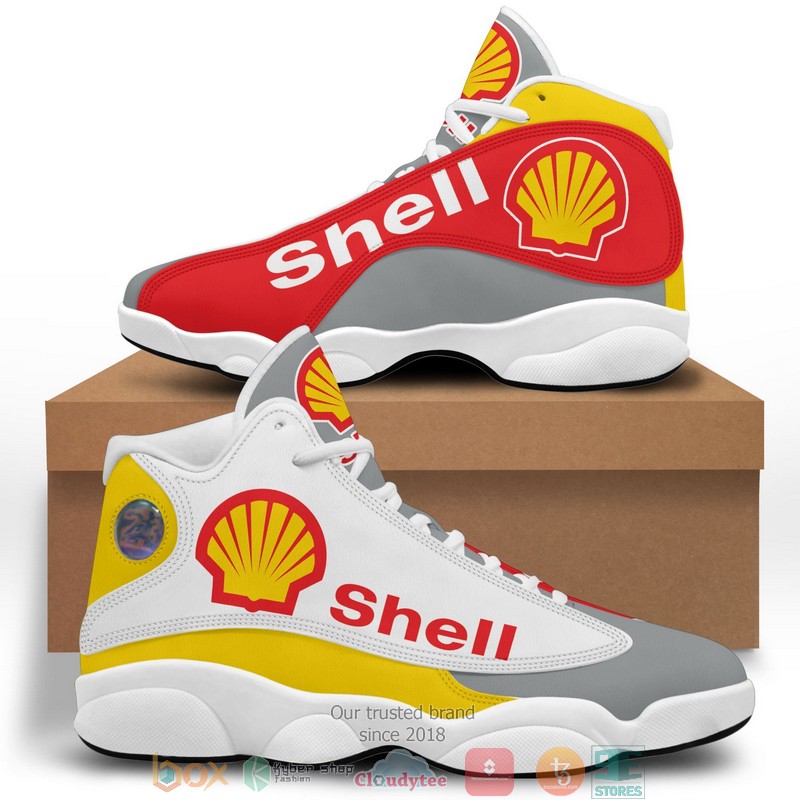 Shell_Logo_Bassic_Air_Jordan_13_Sneaker_Shoes