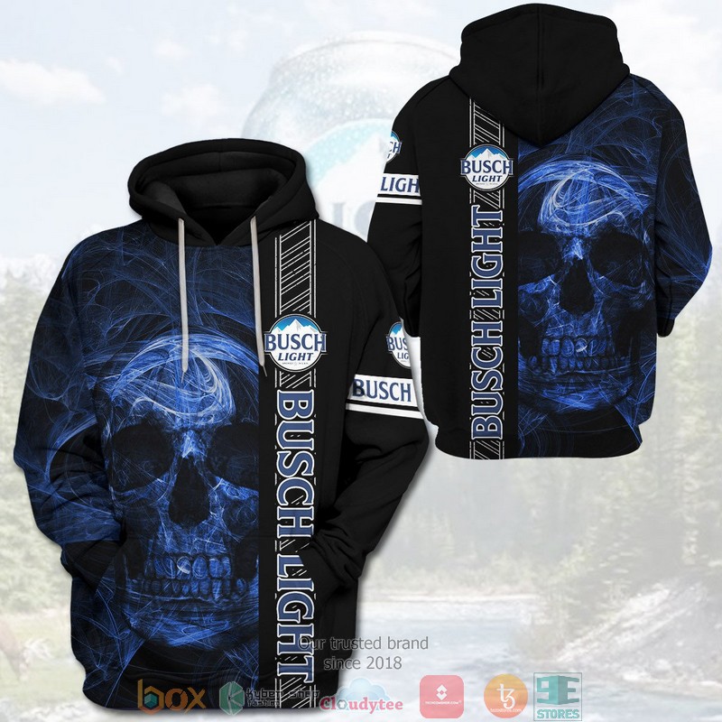 Skull_Busch_Light_Beer_3D_Shirt_Hoodie