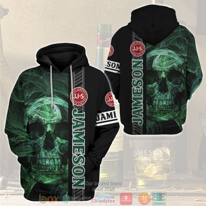 Skull_Jameson_Irish_Whiskey_3D_Shirt_Hoodie