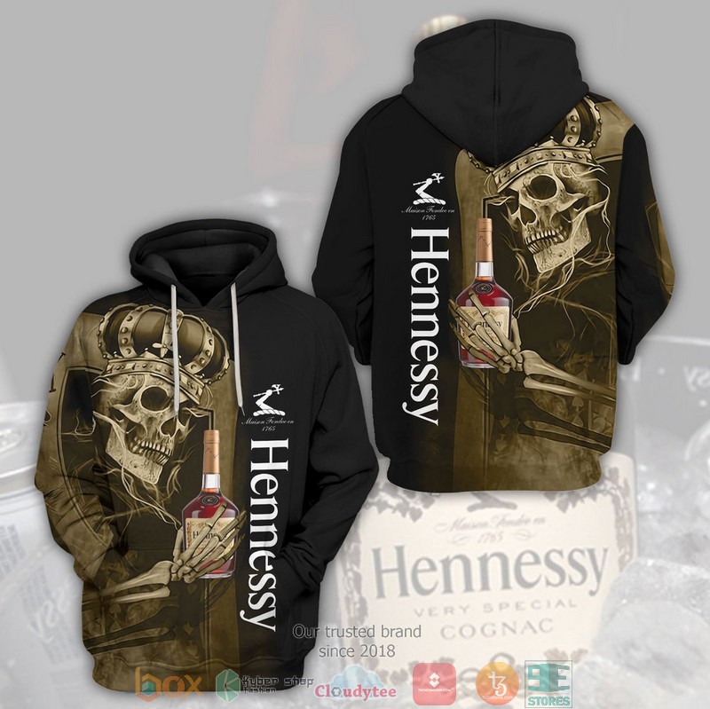 Skull_King_Hennessy_3D_Shirt_Hoodie