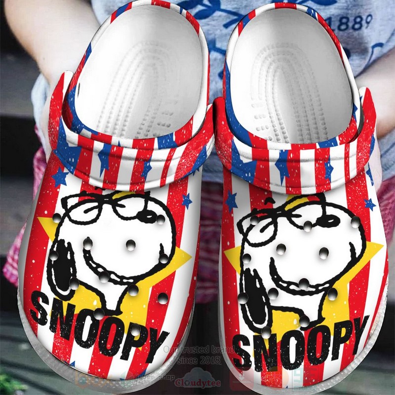 Snoopy_Cute_Crocband_Crocs_Clog_Shoes