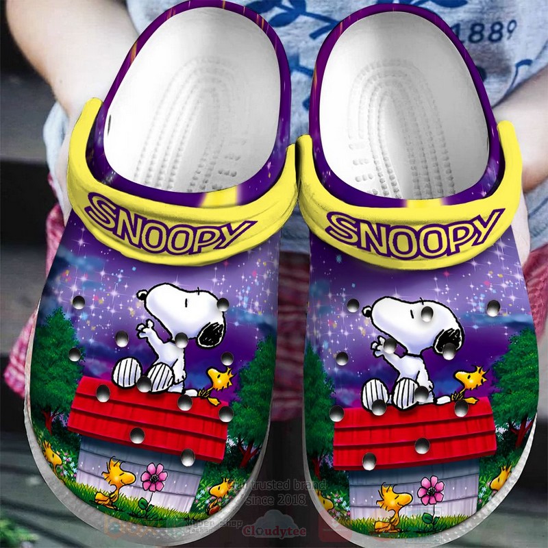 Snoopy_and_Woodstock_Crocband_Crocs_Clog_Shoes